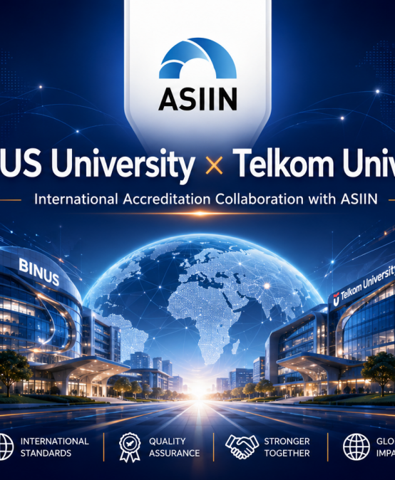 Gelar Sharing Discussion, Telkom University Matangkan Persiapan Akreditasi Global Bersama BINUS